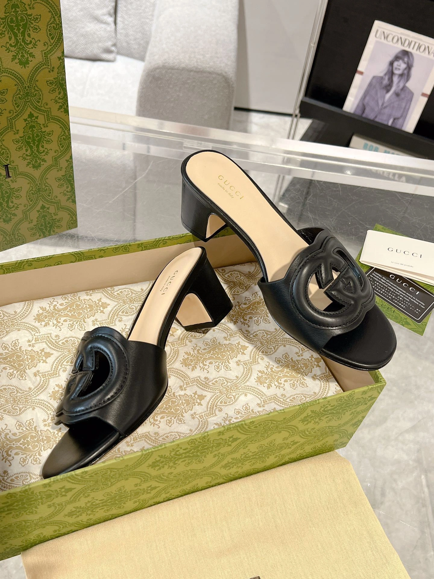 COCO-- 6u33i 782413 AAAZG 1000 sheepskin Heel height：5.5CM item:E-X032D0227